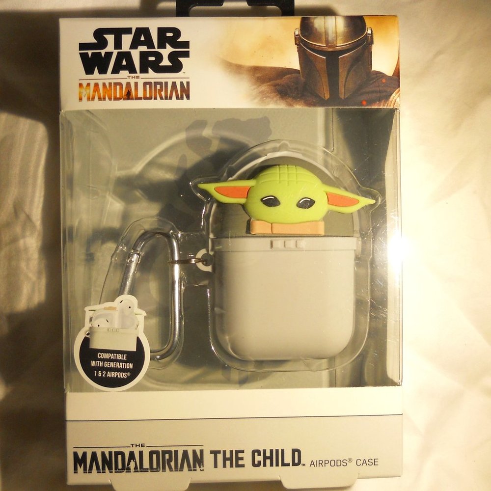 🎉HP🎉 iPod Airpods Case Grogu Carrier Star Wars The Mandalorian Disney G1/2 nib